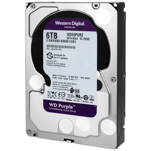 Pevný disk pre monitorovanie WD Purple 6TB
