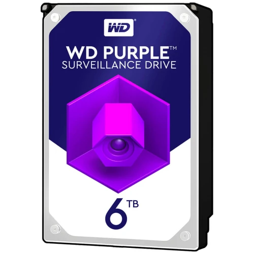 Pevný disk pre monitorovanie WD Purple 6TB