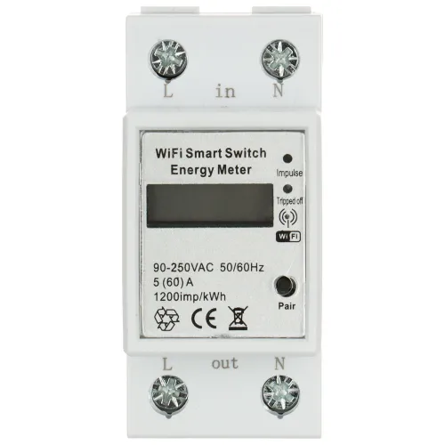Inteligentny licznik energii elektrycznej ATLO-LE1-TUYA Wi-Fi, Tuya Smart