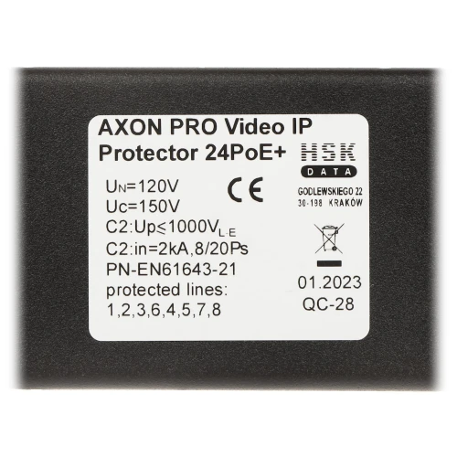 Surcový obmedzovač AXON-PRO-IP-24POE