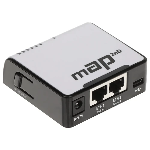 Prístupový bod MAP-2ND mAP, 2.4GHz 300Mb/s MIKROTIK