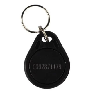 RFID kľúčenka BS-02BK 125kHz čierna s číslom
