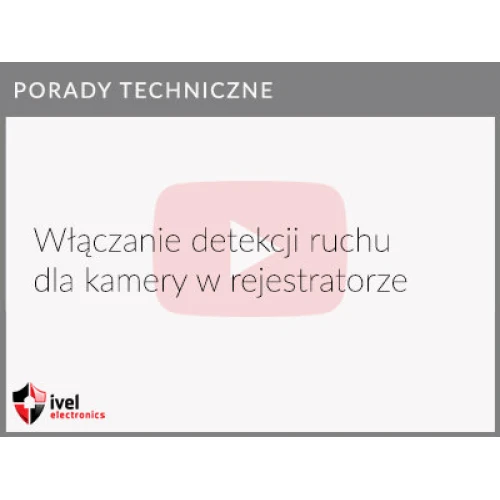 Ako nastaviť detekciu pohybu na DVR Hikvision, druhá verzia ponuky