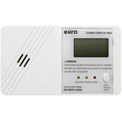 CD-01EU Detektor oxidu uhoľnatého EURA