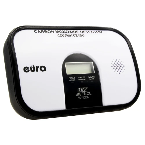 Senzor oxidu uhoľnatého "Eura" CD-45A2 v.2 - 7 rokov záruky, DC 3V, LCD displej, samostatne stojaci