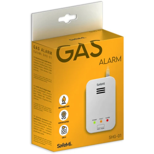 Senzor zemného plynu SafeMi SHG-01
