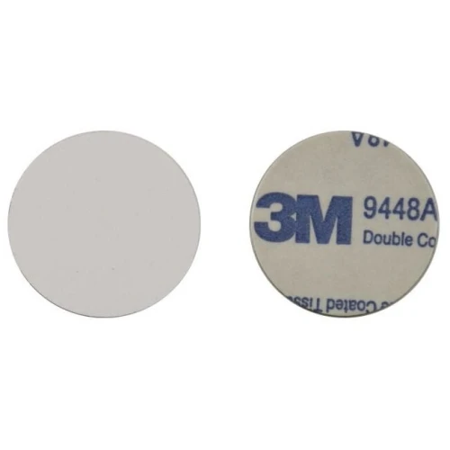 Disk ST-31M25 RFID 13,56MHz, originálny Ntag213, pam.144B, NFC, ID 7B, bez čísla, na kov, priemer 25 mm