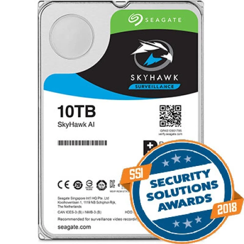 Pevný disk pre monitorovanie Seagate Skyhawk AI 10TB