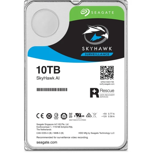 Pevný disk pre monitorovanie Seagate Skyhawk AI 10TB