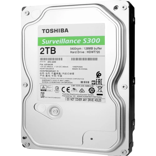 Pevný disk pre monitorovanie Toshiba S300 Surveillance 2TB