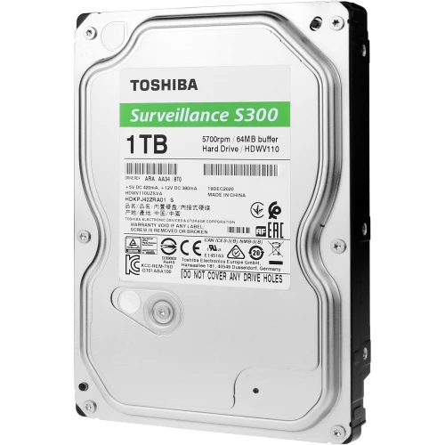 Pevný disk pre monitorovanie Toshiba S300 Surveillance 1TB