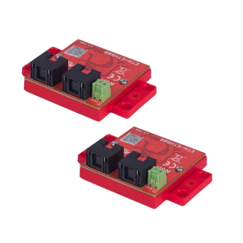 Ekstender zasięgu LAN+PoE ATTE zasięg do 800m ETH-ETH500-SET