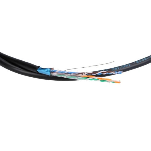 Extralink CAT5E FTP (F/UTP) V2 Vonkajší | Sieťový kábel skrútenka | 305M