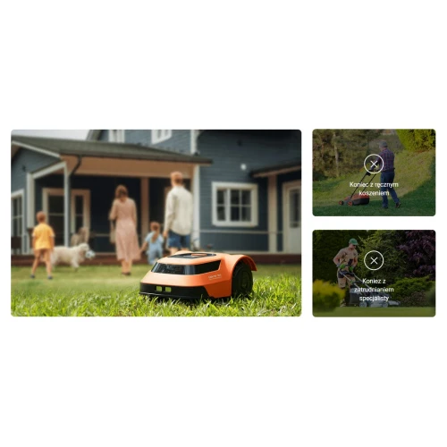 Robotická kosačka EZVIZ RM600 (CS-R64-A11) ovládanie Bluetooth/Wi-Fi