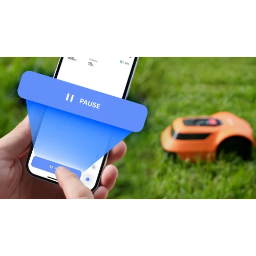 Robotická kosačka EZVIZ RM600 (CS-R64-A11) ovládanie Bluetooth/Wi-Fi