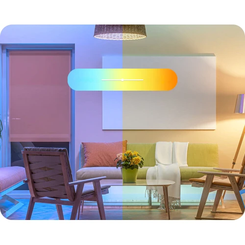 Inteligentná RGB žiarovka s reguláciou jasu a zmenou farby EZVIZ