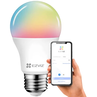 Inteligentná RGB žiarovka s reguláciou jasu a zmenou farby EZVIZ