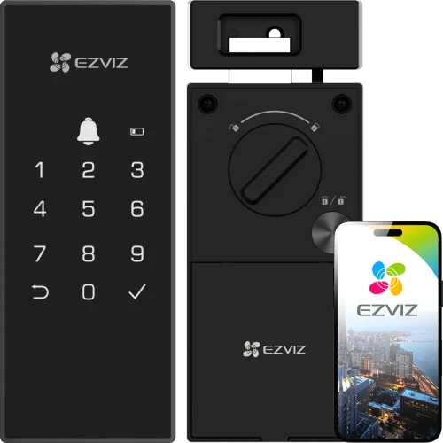 Inteligentný zámok EZVIZ DL03 Čierny