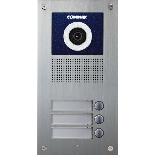 3-abonentová kamera s nastavením optiky a čítačkou RFID Commax DRC-3UC/RFID