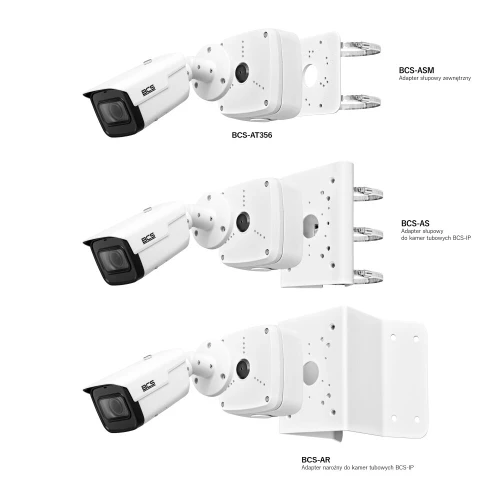IP kamera BCS-L-TIP55VSR6-AI1 trubková 5 Mpx motozoom 2.7-13.5 mm značky BCS LINE