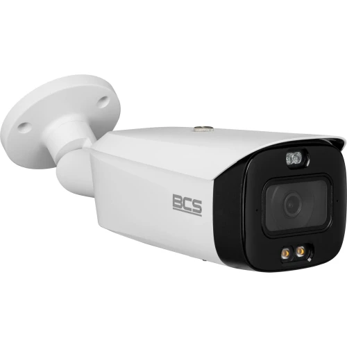 IP kamera BCS-L-TIP58FCR3L3-AI1 trubková 8 Mpx NightColor reproduktor