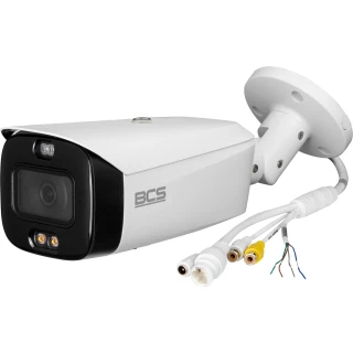 IP kamera BCS-L-TIP55FCR3L3-AI1(2) trubková 5 Mpx NightColor reproduktor