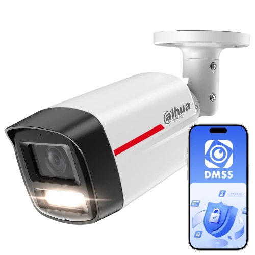 IP tubová kamera Dahua IPC-HFW2849TL-S-LED-0360B-PRO, WizColor