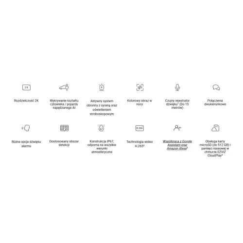 Kopulová kamera CS-H4 4Mpx, IR 30m EZVIZ