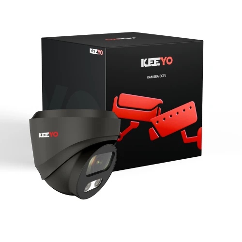 Dómová kamera 4v1 5Mpx IR25m KEEYO LV-E-AL5M25DF-G