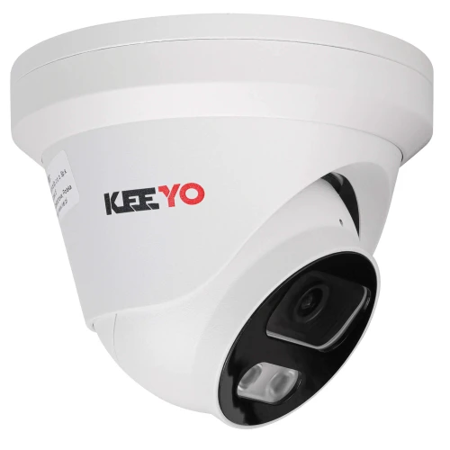 IP kupolová kamera KEEYO LV-P-IP5M25DF-Ai-B 5Mpx IR 25m