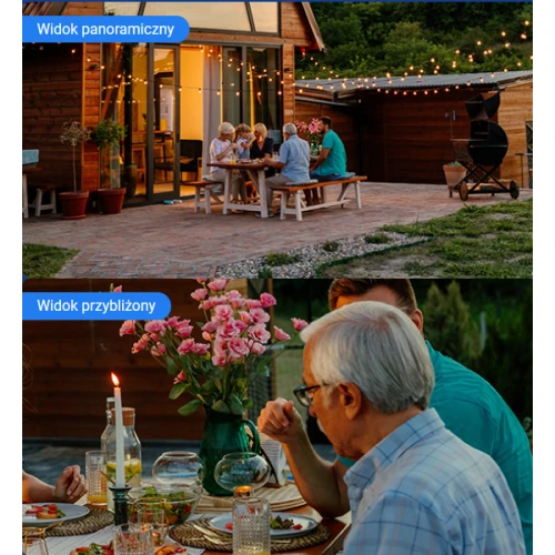 IP Wi-Fi otočná kamera EZVIZ H80f Multi 2K+ x3, zoom, AI, detekcia, audio