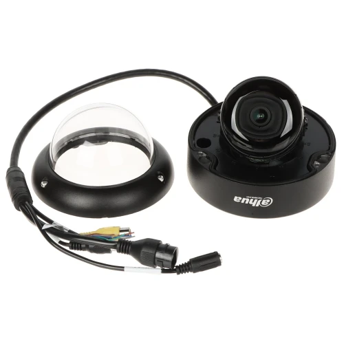 Vandaloodolná IP kamera IPC-HDBW3541E-AS-0280B-S2-BLACK WizSense - 5Mpx 2.8mm DAHUA