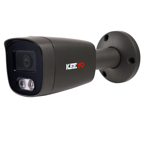 IP tubová kamera 5Mpx IR 25m KEEYO LV-V-IP5M25TF-G-II AI Audio