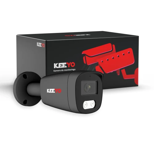 IP tubová kamera 5Mpx IR 25m KEEYO LV-V-IP5M25TF-G-II AI Audio