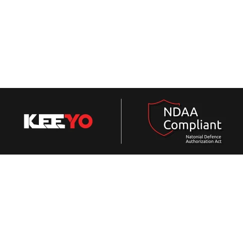 IP tubová kamera 4Mpx IR 25m KEEYO LV-V-IP4M25TF-B Audio AI