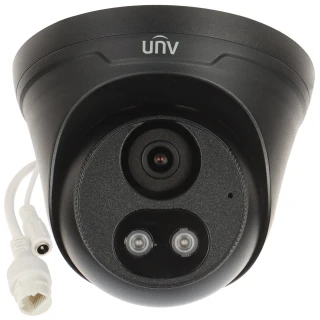 Vandaloodolná IP kamera IPC3614LE-ADF28KC-WL-BLACK ColorHunter - 4Mpx 2.8mm UNIVIEW