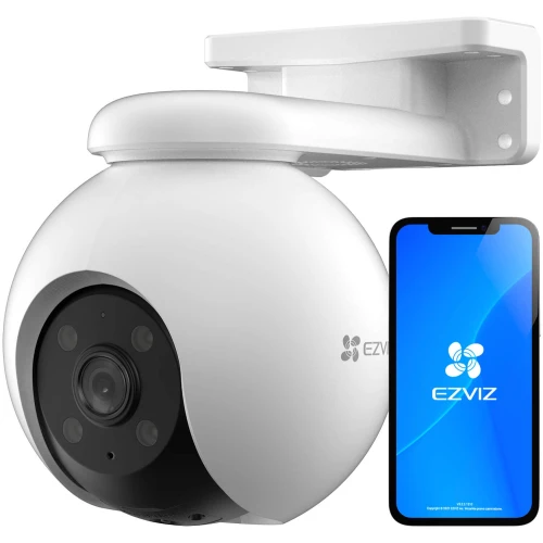 Otočná kamera WiFi EZVIZ H8 Pro 2k 3Mpx Inteligentná detekcia, sledovanie