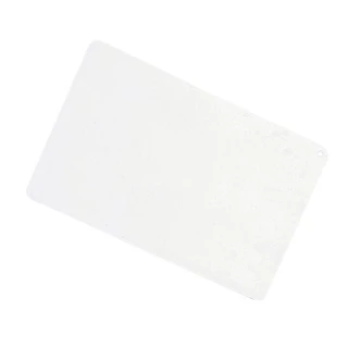 Zapisovateľná RFID karta EMC-11 13,56MHz s kapacitou 1kB, hrúbka 1,8mm s otvorom, biela laminovaná