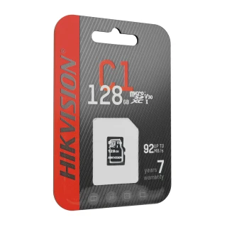 Karta pamäte microSD 128GB HS-TF-C1 Monitoring 92MB/s Adapter