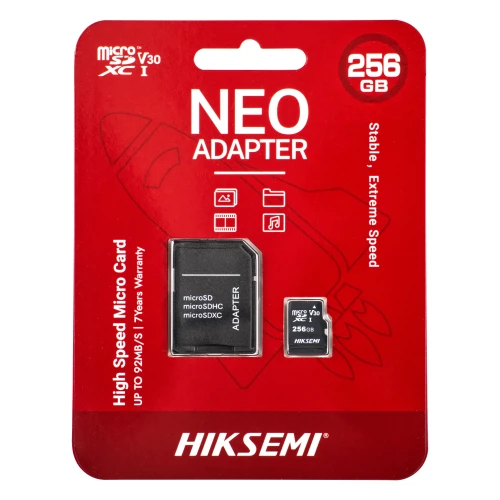 Pamäťová karta microSD Hikvision HS-TF-C1 256GB