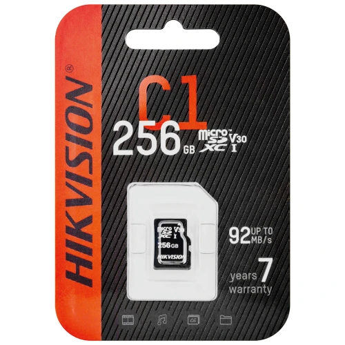 Pamäťová karta microSD Hikvision HS-TF-C1 256GB