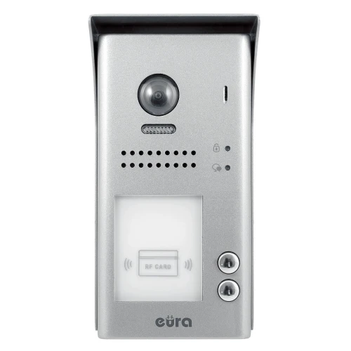 Vonkajší panel videotelefonu Eura VDA-81A5 2EASY pre dve rodiny