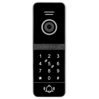 Vonkajšia kazeta videotelefonu EURA VDA-50C5 - jednorodinná, čierna, kamera 960p