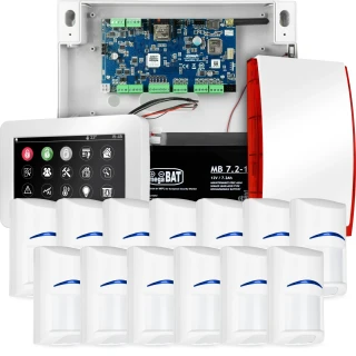Sada alarmu Ropam NeoGSM-IP 13 x Detektor Bosch Dotykový manipulátor TPR-4WS Wifi GSM