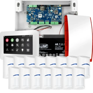 Sada alarmu Ropam NeoGSM-IP 15 x Detektor Bosch Dotykový manipulátor TPR-4WS Wifi GSM