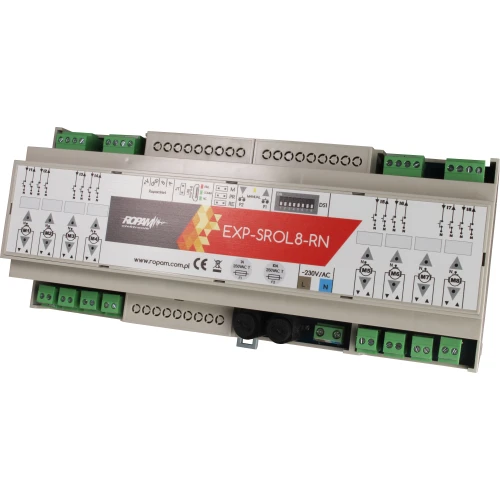 Alarmový systém Ropam NeoGSM-IP-64 DIN, Čierny, 8x Senzor Ovládanie roliet, osvetlenia, GSM notifikácia, Wifi