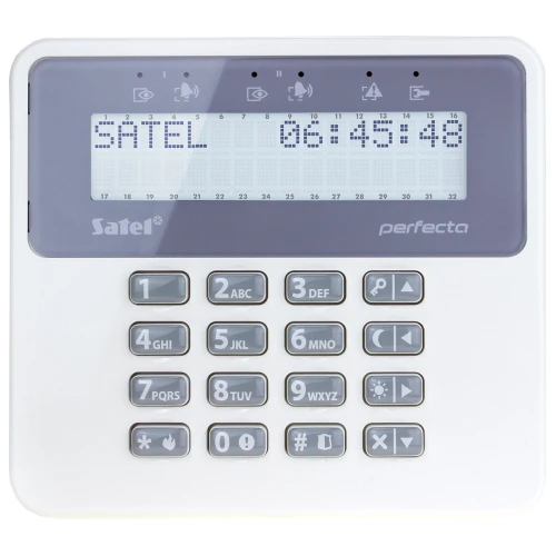 Bezdrôtový alarm Satel Perfecta 16-WRL 8x Senzor, LCD, Aplikácia, GSM Notifikácia