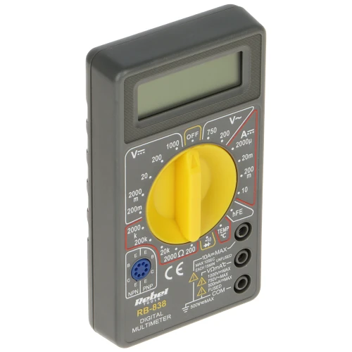 Univerzálny merací prístroj RB-838 REBEL Tools