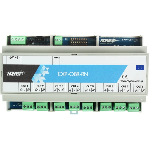 Modul vstupov expander ROPAM EXP-O8R-RN-D9M