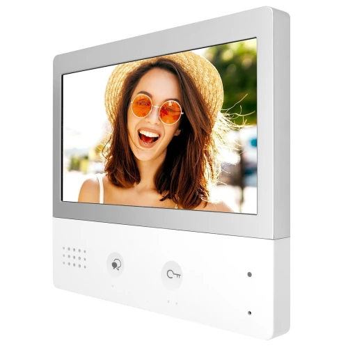 Monitor EURA PRO IP VIP-01A5 - obrazovka 7", biely, hlasitý, dotykový